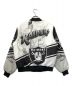 Chalk Line (チョークライン) ナイロンジャケット 80-90's USA製 RAIDERS ブラック×グレー サイズ:L：9800円