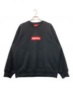 SUPREMEシュプリーム）の古着「Box Logo Crewneck」｜ブラック