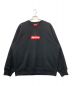 SUPREME（シュプリーム）の古着「Box Logo Crewneck」｜ブラック