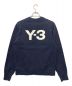 Y-3 (ワイスリー) バックロゴスウェット ネイビー サイズ:M：8000円