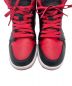 中古・古着 NIKE (ナイキ) AIR JORDAN 1 mid Bred レッド×ブラック サイズ:27.5：12000円