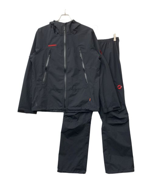 MAMMUT（マムート）MAMMUT (マムート) CLIMATE Rain-Suit AF Men ブラック サイズ:Mの古着・服飾アイテム