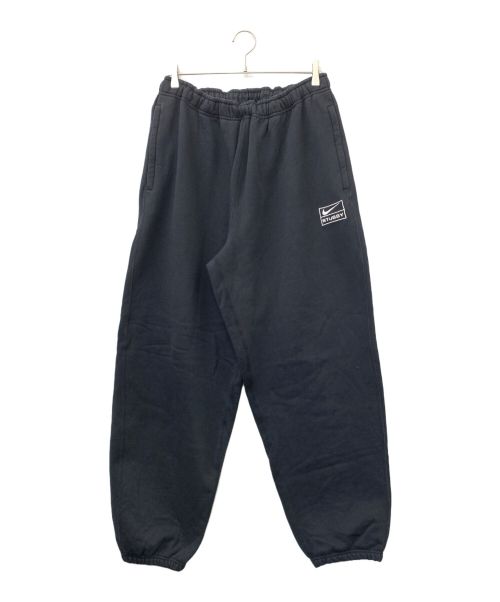 NIKE（ナイキ）NIKE (ナイキ) stussy (ステューシー) Washed Fleece Pant ブラック サイズ:XLの古着・服飾アイテム