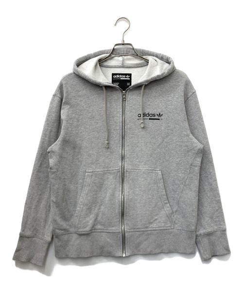 adidas（アディダス）adidas (アディダス) Originals Kaval Hoodie ライトグレー サイズ:FREEの古着・服飾アイテム