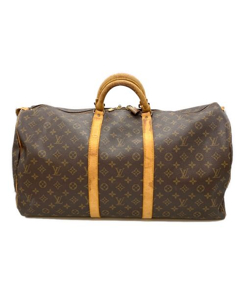 LOUIS VUITTON（ルイ ヴィトン）LOUIS VUITTON (ルイ ヴィトン) モノグラム キーポル55 トラベルバッグ エベヌの古着・服飾アイテム