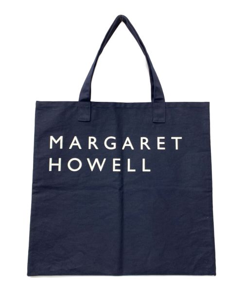 MARGARET HOWELL（マーガレットハウエル）MARGARET HOWELL (マーガレットハウエル) トートバッグ ネイビーの古着・服飾アイテム