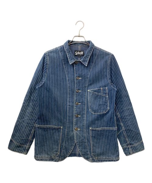 Schott（ショット）Schott (ショット) OLD HICKORY WORK JACKET インディゴ サイズ:Sの古着・服飾アイテム