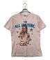 Hysteric Glamour（ヒステリックグラマー）の古着「ヌードガールTシャツ」｜ピンク