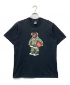 NITRAIDナイトレイド）の古着「REAL WEED BEAR TEE」｜ブラック