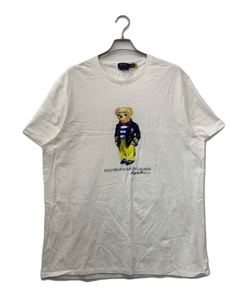 POLO RALPH LAUREN（ポロ・ラルフローレン）POLO RALPH LAUREN (ポロ・ラルフローレン) ポロベアTシャツ ホワイト サイズ:XXLの古着・服飾アイテム