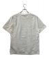 WGONG (ダブルゴング) MULTICOLOR RAGLAN SLEEVE COTTON SHIRT ホワイト サイズ:XXL：3980円