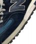 中古・古着 NEW BALANCE (ニューバランス) スニーカー ネイビー サイズ:US8.5：12000円