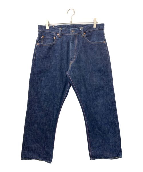 MOMOTARO JEANS（桃太郎ジーンズ）MOMOTARO JEANS (桃太郎ジーンズ) 銅丹レガシィブルー・スリムテーパード ジッパーフライ インディゴ サイズ:W34の古着・服飾アイテム