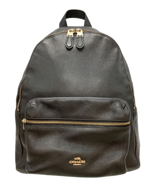 COACH（コーチ）COACH (コーチ) リュック ブラックの古着・服飾アイテム