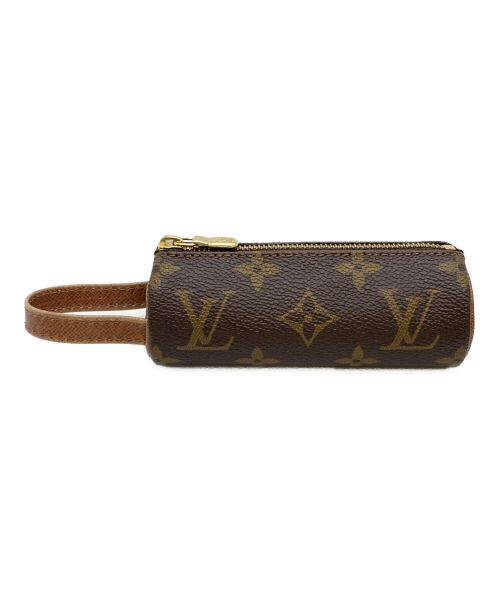 LOUIS VUITTON（ルイ ヴィトン）LOUIS VUITTON (ルイ ヴィトン) エテュイ トロワ ゴルフボールポーチ ブラウンの古着・服飾アイテム