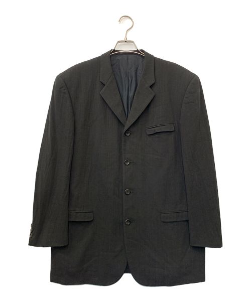 COMME des GARCONS HOMME（コムデギャルソン オム）COMME des GARCONS HOMME (コムデギャルソン オム) 90's 4Bジャケット ブラック サイズ:Mの古着・服飾アイテム