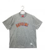 SUPREMEシュプリーム）の古着「Printed Arc S/S Top」｜グレー