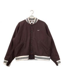 NIKE（ナイキ）の古着「AS M NK AU VARSITY JKT」｜ブラウン