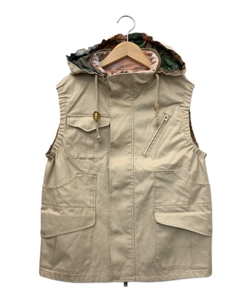 MINOTAUR（ミノトール）MINOTAUR (ミノトール) JAXA VENTILE SAFARI VEST ベージュ サイズ:Sの古着・服飾アイテム