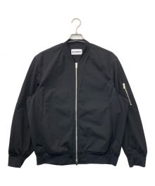 ATTACHMENT（アタッチメント）の古着「PE HIGH GAUGE JERSEY MA-1」｜ブラック