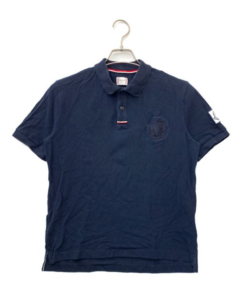 MONCLER GAMME BLEU（モンクレール ガム ブルー）MONCLER GAMME BLEU (モンクレール ガム ブルー) ポロシャツ ネイビー サイズ:Sの古着・服飾アイテム