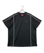 SUPREMEシュプリーム）の古着「Mesh Panel S/S Top」｜ブラック