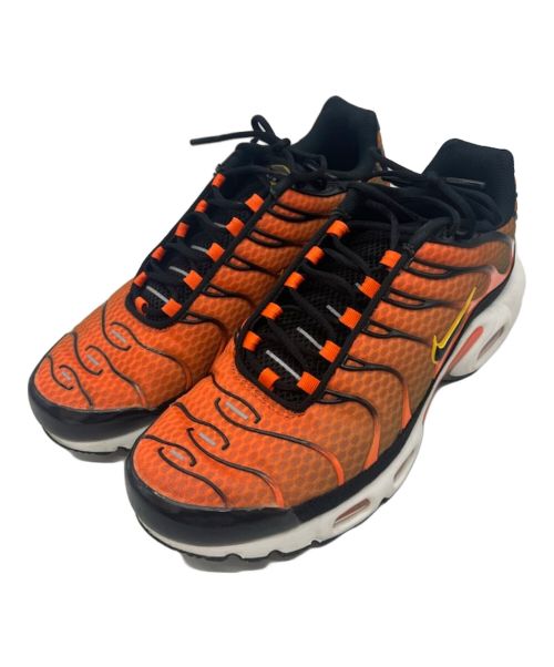 NIKE（ナイキ）NIKE (ナイキ) AIR MAX PLUS SAFETY オレンジ×ブラック サイズ:26.5の古着・服飾アイテム