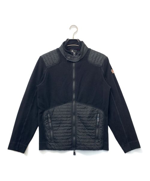 MONCLER GRENOBLE（モンクレール グルノーブル）MONCLER GRENOBLE (モンクレール グルノーブル) マグリアカーディガン ブラック サイズ:Lの古着・服飾アイテム