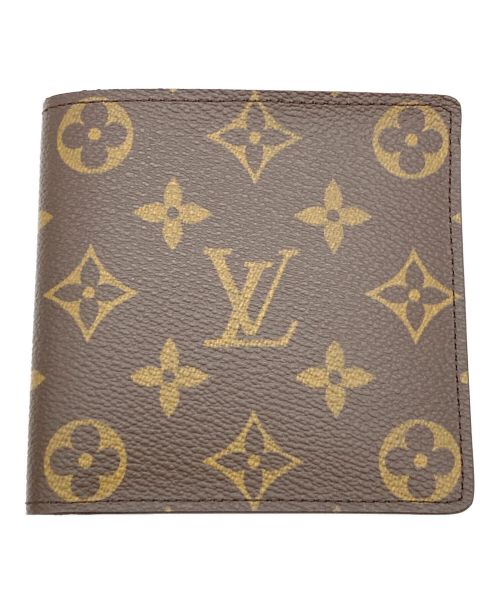 LOUIS VUITTON（ルイ ヴィトン）LOUIS VUITTON (ルイ ヴィトン) モノグラム ポルトフォイユ・マルコ(旧型) ブラウンの古着・服飾アイテム