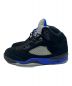 NIKE (ナイキ) Air Jordan 5 Retro ブラック×ブルー サイズ:30cm：18000円