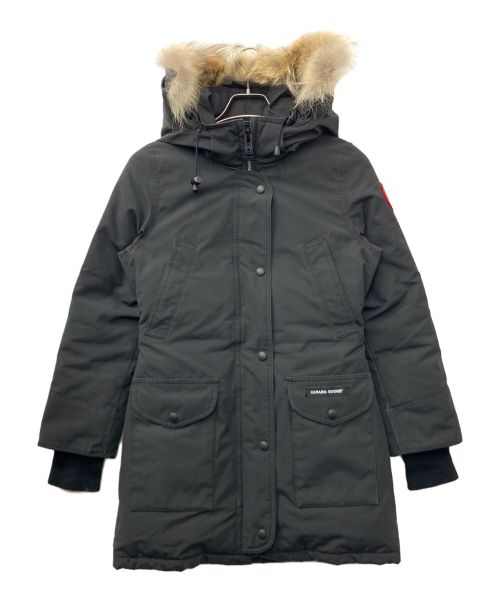 CANADA GOOSE（カナダグース）CANADA GOOSE (カナダグース) Trillium Parka Fusion Fit Heritage ブラック サイズ:XSの古着・服飾アイテム