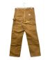 CarHartt (カーハート) ダブルニーペインターパンツ ブラウン サイズ:W34×L36：12000円