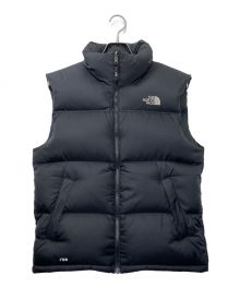 THE NORTH FACE（ザ ノース フェイス）の古着「NUPTSE 700 ダウンベスト」｜ブラック