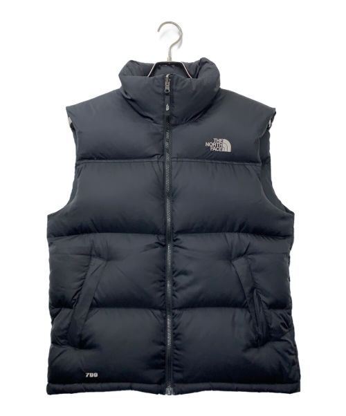 THE NORTH FACE（ザ ノース フェイス）THE NORTH FACE (ザ ノース フェイス) NUPTSE 700 ダウンベスト ブラック サイズ:Sの古着・服飾アイテム