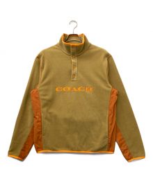 COACH（コーチ）の古着「フリースプルオーバー」｜ベージュ