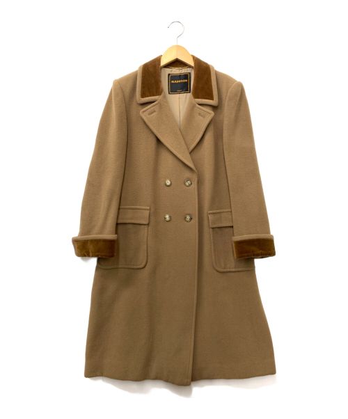 Burberry's（バーバリーズ）Burberry's (バーバリーズ) カシミヤ混チェスターコート ベージュ サイズ:7AB2の古着・服飾アイテム