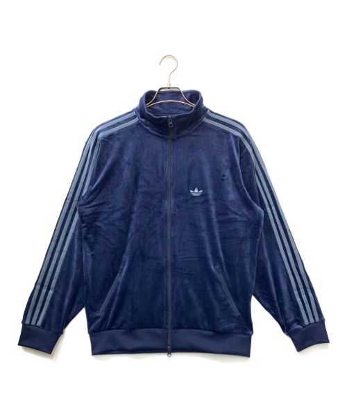 adidas Originals（アディダスオリジナル）adidas originals (アディダスオリジナル) ベッケンバウアー ベロアトラックジャケット ネイビー サイズ:Sの古着・服飾アイテム