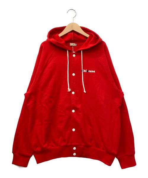 mikihouse（ミキハウス）mikihouse (ミキハウス) スウェットパーカー レッド サイズ:Mの古着・服飾アイテム