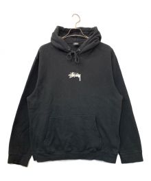 stussy（ステューシー）の古着「プルオーバーパーカー」｜ブラック