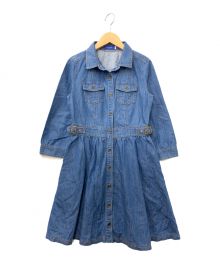 BLUE LABEL CRESTBRIDGE（ブルーレーベルクレストブリッジ）の古着「デニムワンピ」｜インディゴ