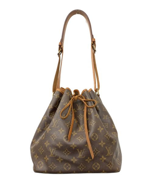 LOUIS VUITTON（ルイ ヴィトン）LOUIS VUITTON (ルイ ヴィトン) モノグラム プチノエ ショルダーバッグ エベヌの古着・服飾アイテム