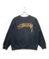 stussy（ステューシー）の古着「スウェット」｜ブラック