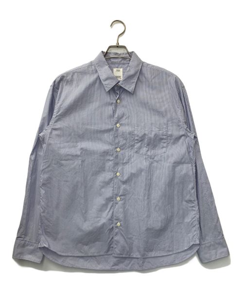 VISVIM（ビズビム）VISVIM (ビズビム) HEMI SHIRT L/S ブルー サイズ:1の古着・服飾アイテム