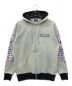 stussy（ステューシー）の古着「ジップパーカー」｜グレー