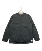 NANGAナンガ）の古着「HINOC RIPSTOP INNER DOWN CARDIGAN」｜ブラック