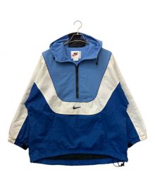 NIKE（ナイキ）の古着「90’s-00’sアノラックパーカー」｜ブルー×ホワイト