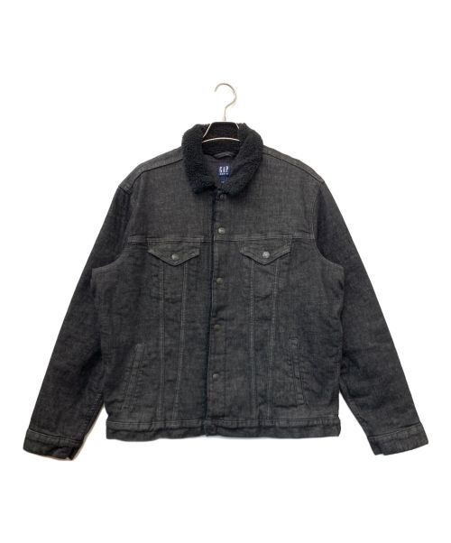 GAP（ギャップ）GAP (ギャップ) SHERPA DENIM I WASHED BLACK ブラック サイズ:Lの古着・服飾アイテム