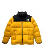 THE NORTH FACEザ ノース フェイス）の古着「ヌプシジャケット」｜イエロー×ブラック