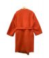 6(ROKU) BEAUTY&YOUTH (ロク ビューティーアンドユース) REVER SEWING GOWN COAT レッド サイズ:36：12000円