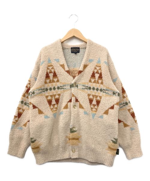 PENDLETON（ペンドルトン）PENDLETON (ペンドルトン) カーディガン ベージュ サイズ:Sの古着・服飾アイテム